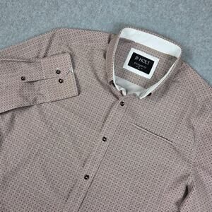 J.B. Holt Mens Large Standard Fit Long Sleeve Button Down Shirt